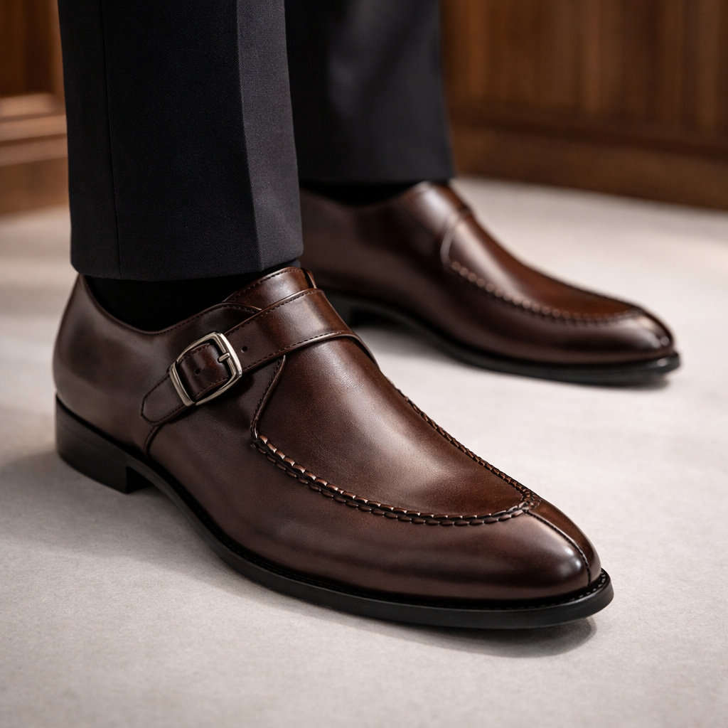 Velmoro Monk Shoes – Verfijnd, Klassiek & Krachtig