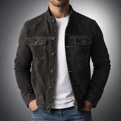 Rovano Suède Jacket – Luxe, Tijdloos & Verfijnd