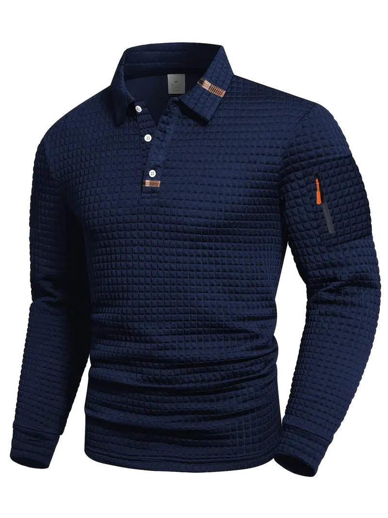 Varelli Knit Polo – Warm, Verfijnd & Flexibel