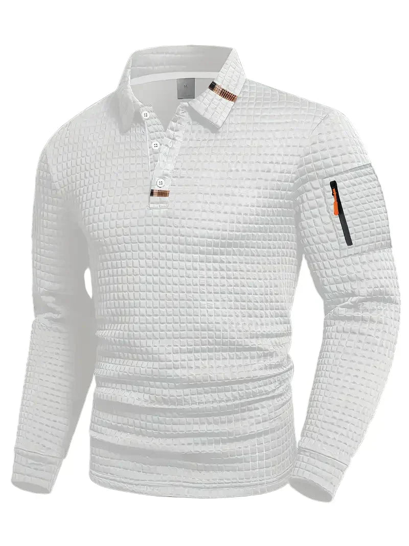 Varelli Knit Polo – Warm, Verfijnd & Flexibel
