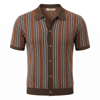 Belluno Stripe Shirt – Verzorgd, Comfortabel & Tijdloos