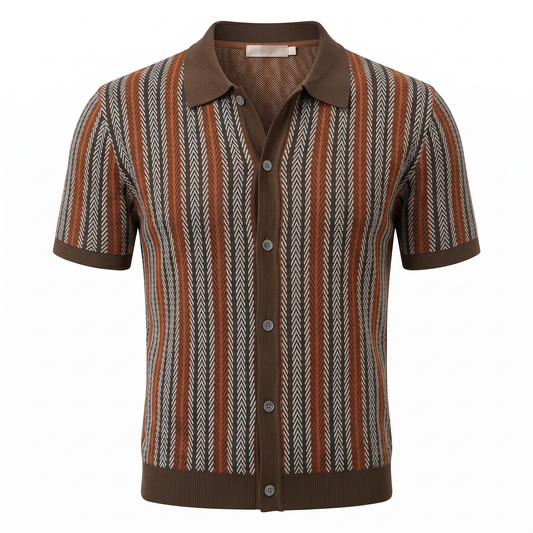Belluno Stripe Shirt – Verzorgd, Comfortabel & Tijdloos