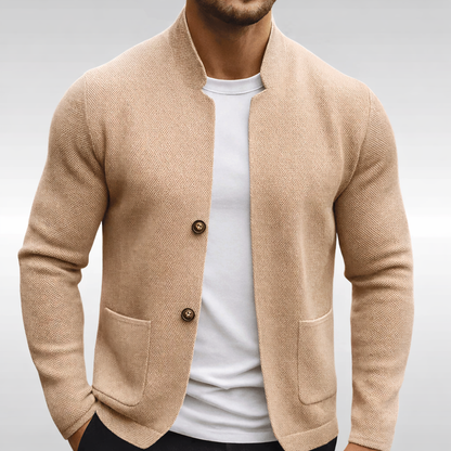 Jonaro Knit Blazer – Luxe Gebreid, Comfortabel & Verfijnd