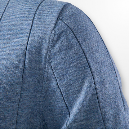 Lucento Rib Tee – Verfijnd, Ademend & Modern