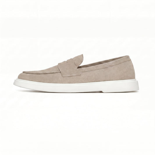 Massimo Suede Loafers – Handgemaakt, Licht & Tijdloos