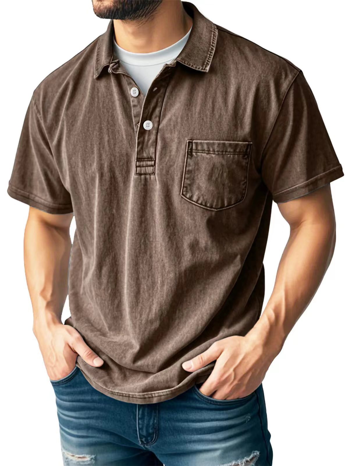Rivano Polo Shirt – Authentiek, Comfortabel & Moeiteloos Verzorgd