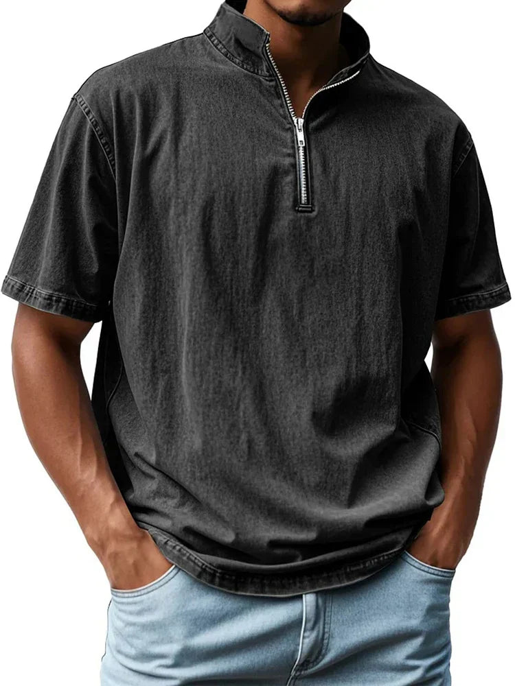Varello Zip Polo – Modern, Comfortabel & Moeiteloos Verzorgd