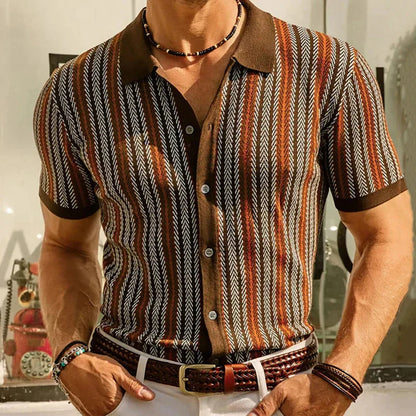 Belluno Stripe Shirt – Verzorgd, Comfortabel & Tijdloos