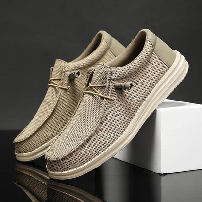 Salvatore Canvas Loafers – Tijdloze Klasse