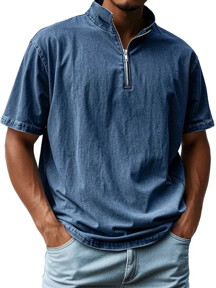 Varello Zip Polo – Modern, Comfortabel & Moeiteloos Verzorgd