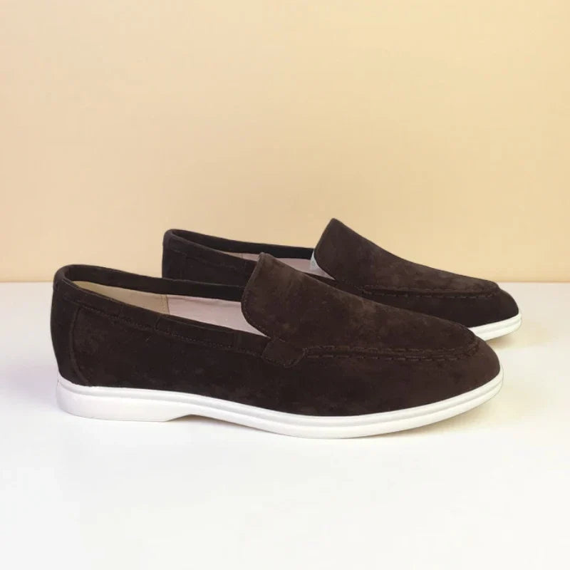 Orvelli Slip Loafers – Minimalistisch, Licht & Verfijnd
