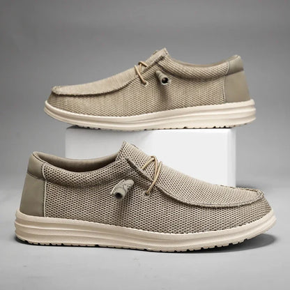 Salvatore Canvas Loafers – Tijdloze Klasse