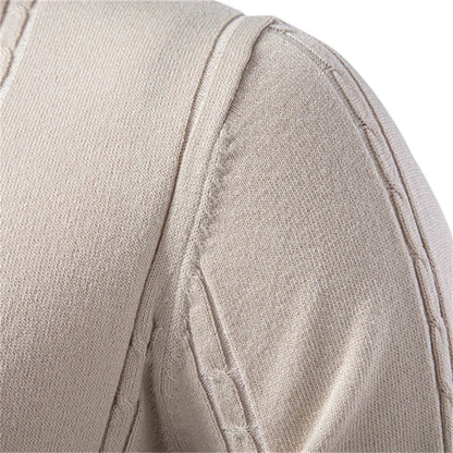Montere Knit Polo – Elegant, Lichtgewicht & Verzorgd