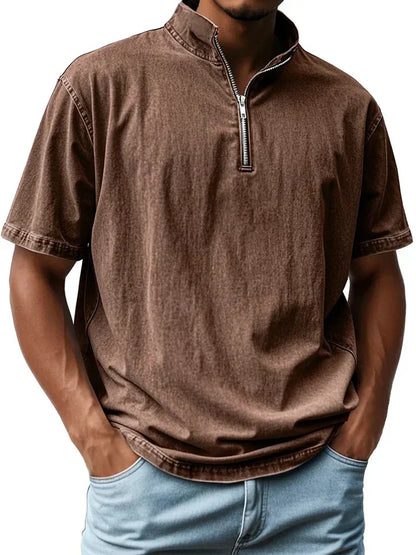 Varello Zip Polo – Modern, Comfortabel & Moeiteloos Verzorgd
