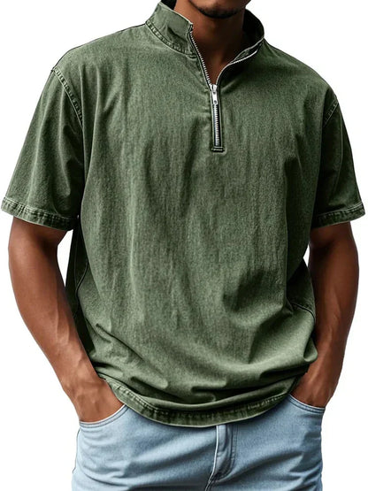 Varello Zip Polo – Modern, Comfortabel & Moeiteloos Verzorgd