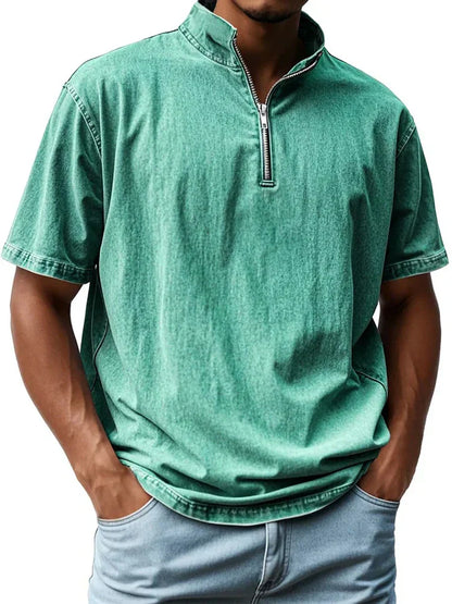 Varello Zip Polo – Modern, Comfortabel & Moeiteloos Verzorgd