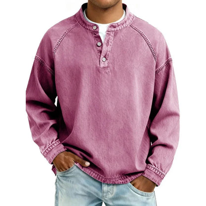 Mavero Vintage Longsleeve – Authentiek, Comfortabel & Karaktervol