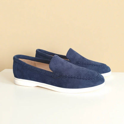 Orvelli Slip Loafers – Minimalistisch, Licht & Verfijnd