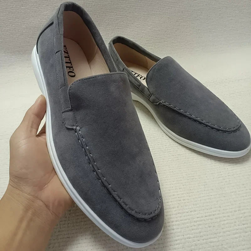 Orvelli Slip Loafers – Minimalistisch, Licht & Verfijnd