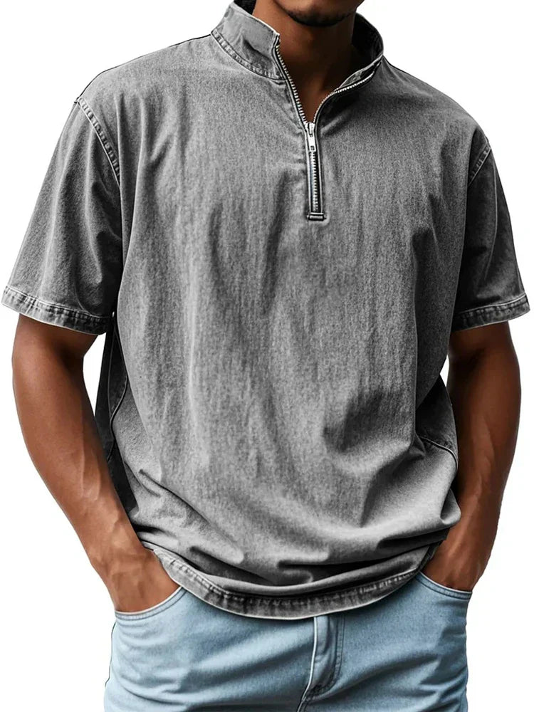 Varello Zip Polo – Modern, Comfortabel & Moeiteloos Verzorgd