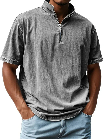 Varello Zip Polo – Modern, Comfortabel & Moeiteloos Verzorgd
