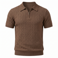 Monté Zip Polo – Lightweight Refined Fit