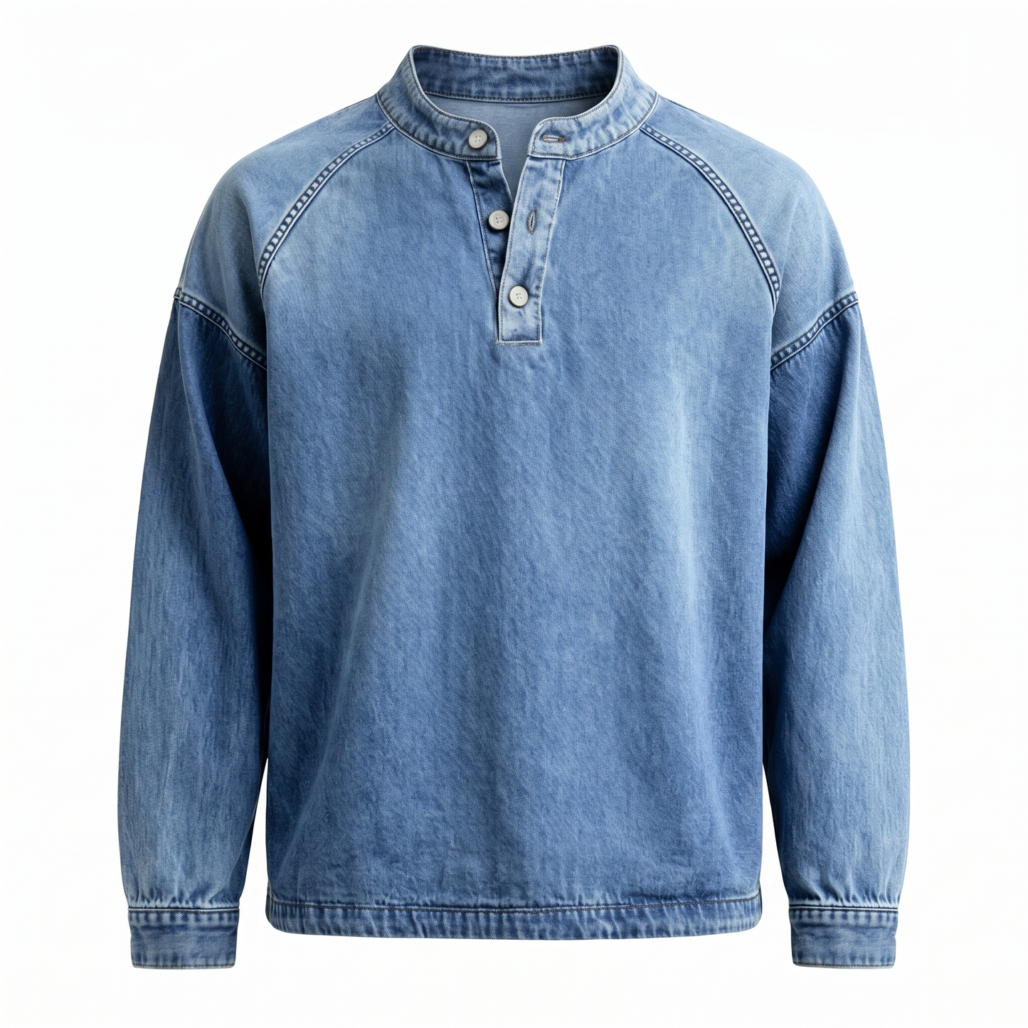Mavero Vintage Longsleeve – Authentiek, Comfortabel & Karaktervol