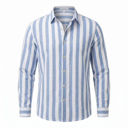 Ravello AirLinen Strepen Shirt