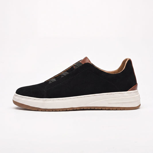 Aurelio Suede Runner – Minimalistisch, Luxe & Tijdloos