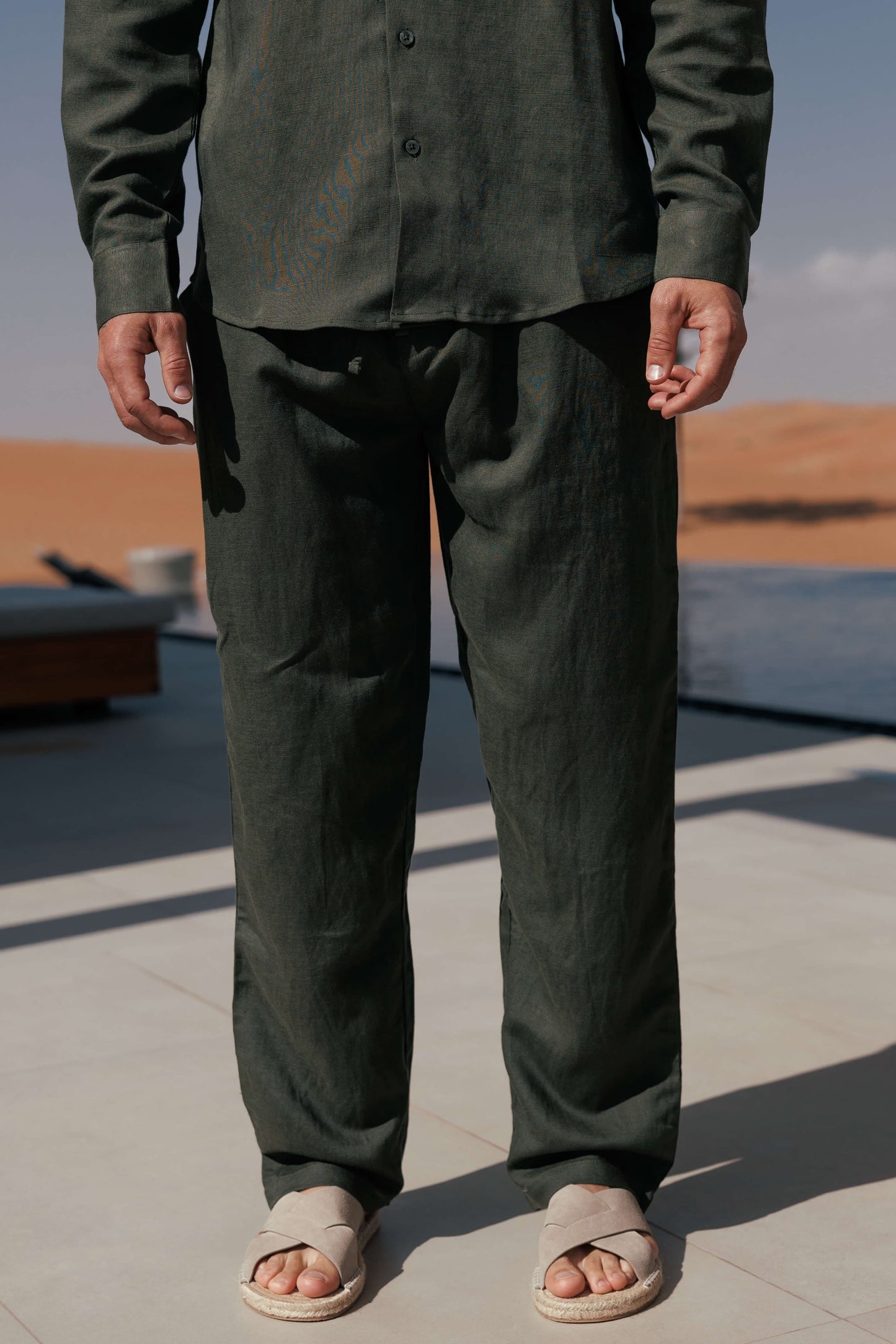 Bellano Linen Pants – Licht, Verzorgd & Tijdloos