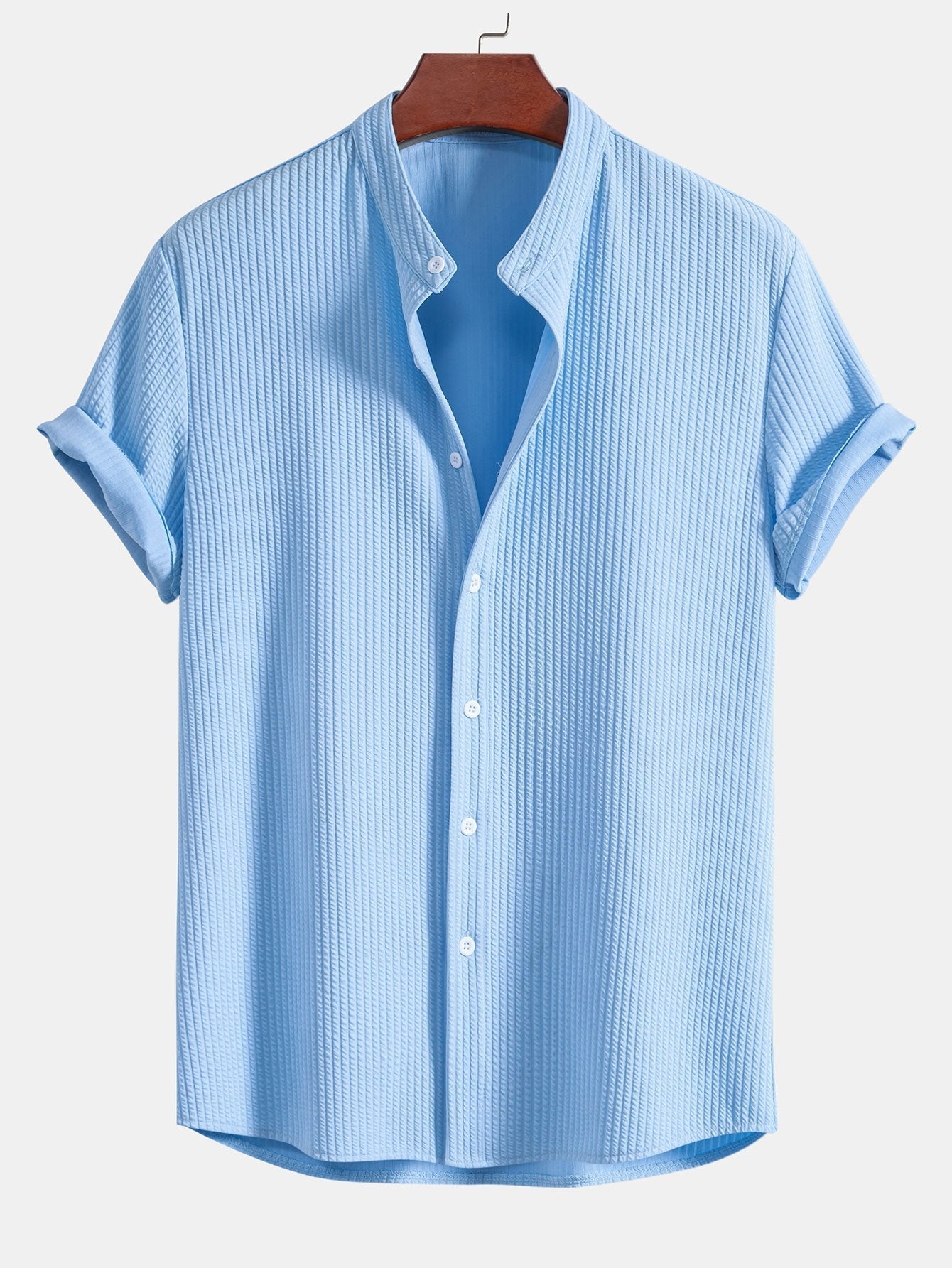 Alberto Rib Overhemd – Comfortabel & Tijdloos
