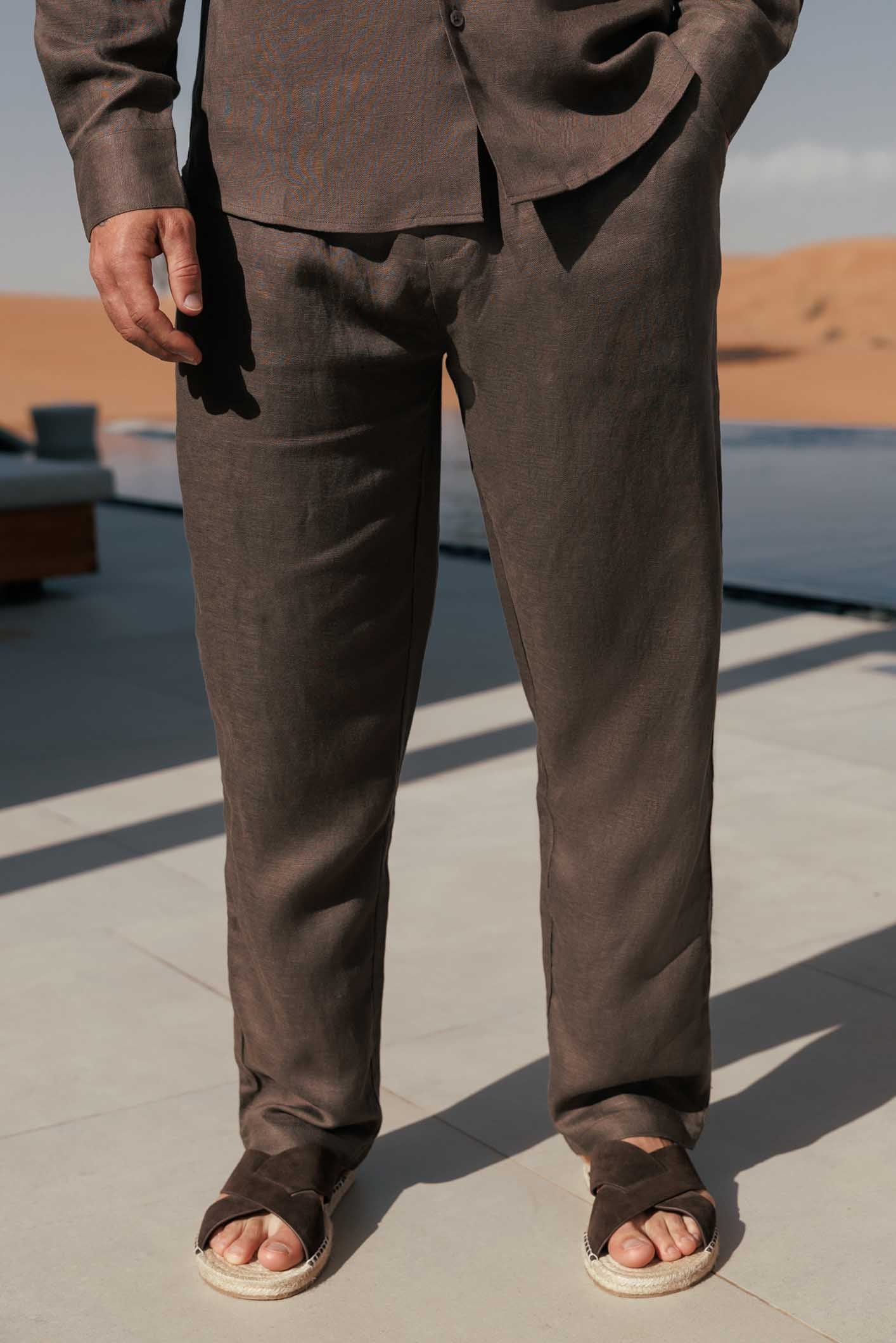Bellano Linen Pants – Licht, Verzorgd & Tijdloos